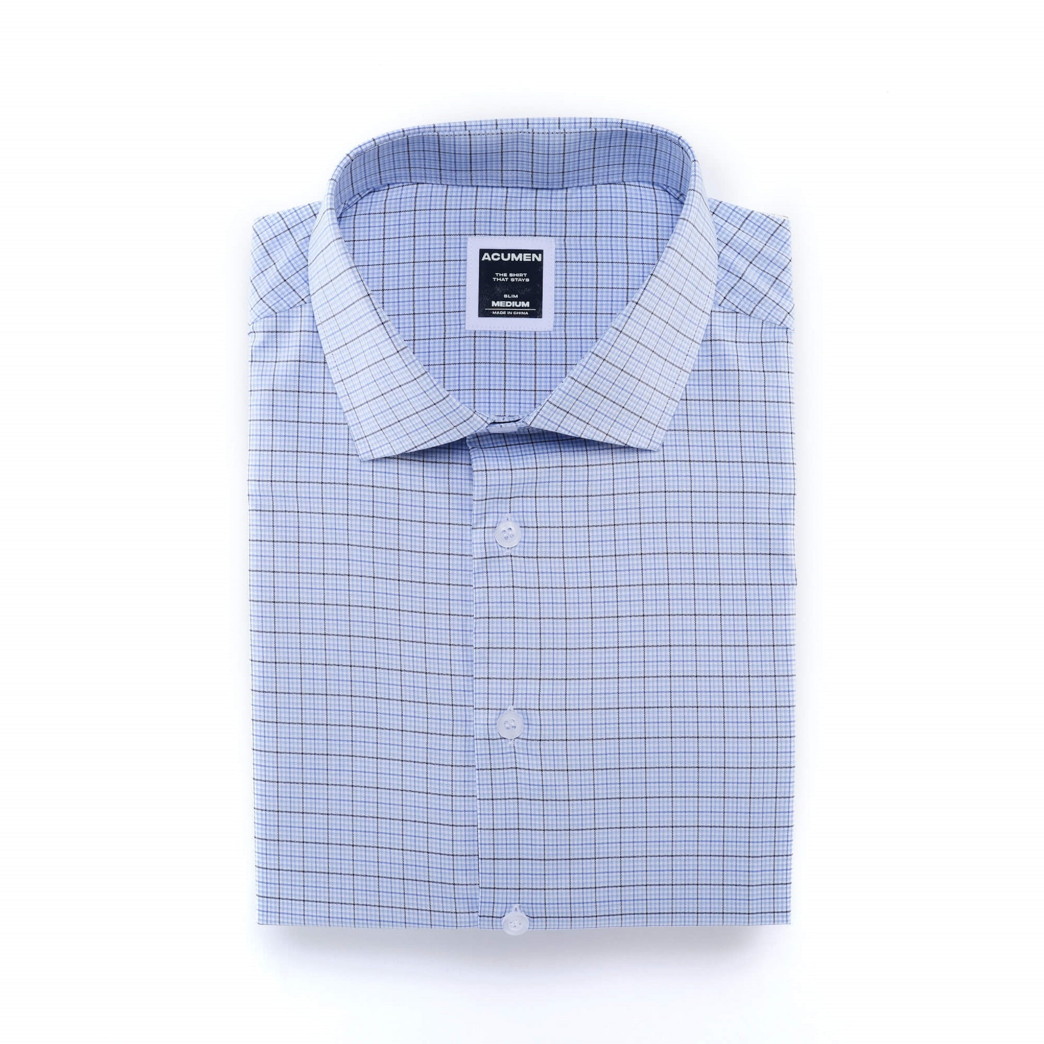 C-Suite Check Executive Slim Fit Dress Shirt | ACUMEN | Shirts That Stay C-Suite Check Executive Slim Fit Dress Shirt | ACUMEN | Shirts That Stay